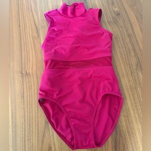 Vibrant Red Bodysuit